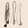 Bohemian Summer 2025 Cotton Rope Woven Belt with Tassel for Dresses