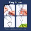 Dog Poop Bag Holder Hands-Free Dog Leash Dispenser Pet Waste Carrier Clip Outdoor Walking Puppy Poop Bags Clip Easy To Carry