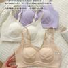 Thin seamless nude underwear women's small breasts gather, anti-light, large breasts show small breasts, bra anti-hanging and breathable