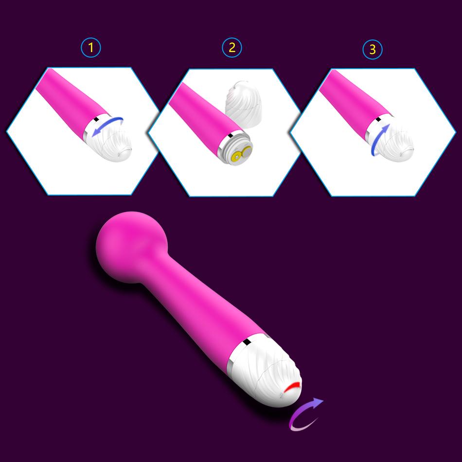 Vícerychlostní ženská masturbátor G Spot Dildo Vibrátor Sexuální hračky pro dospělé pro ženy Vagina Muži Anální anální anální kolík Erotické zboží Prodejna