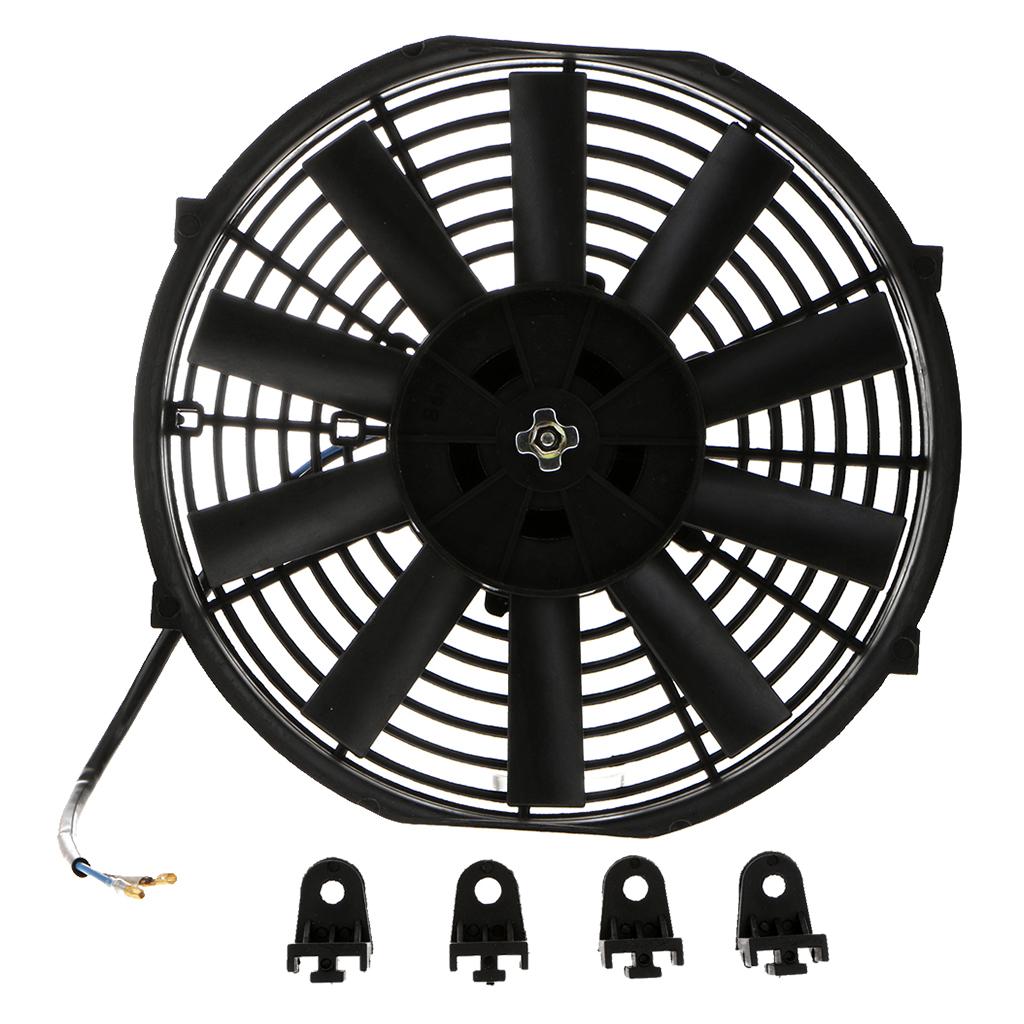 1 Volt 80W Cooling Fan for Dirt Bike ATV Buggy Cars, Trucks