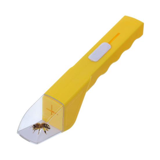 

Humane Insect Catcher Contactless Spider Catcher with Slide Closure Live Insect Catcher Safe Insect Observation Toy for Kids And Adults Garden Yard жовтий