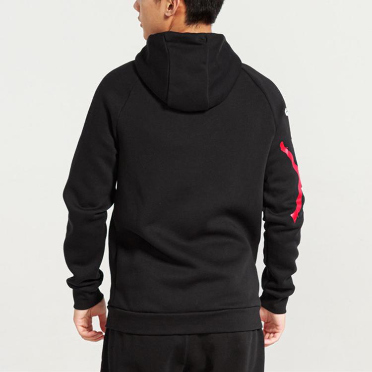 Мужские топы с капюшоном на молнии с длинным рукавом и принтом логотипа Jordan — фото 5