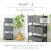 Toyo Case gute Clothes Storage Box with Lid, Gray, Size: W47cm, D33cm, H27cm, WEB-GUTE-BL (1 Large Box)