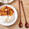 Good-3 Pcs Wooden Mixing Spoons Kitchen Soup Serving Spoons Long Handle Cooking Spoons For Kitchen Stirring Serving Cooking