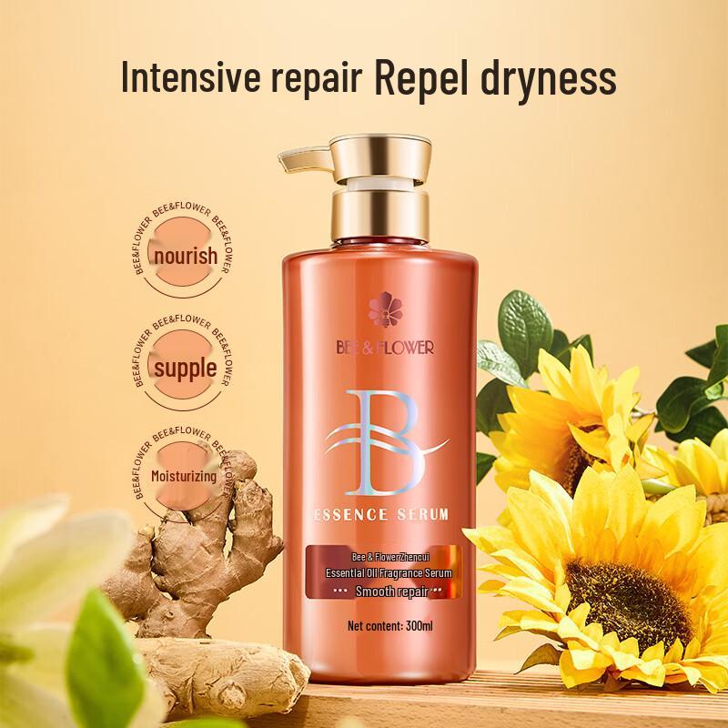 BEE&FLOWER Ätherisches Öl Shampoo & Spülung Geschenkset
