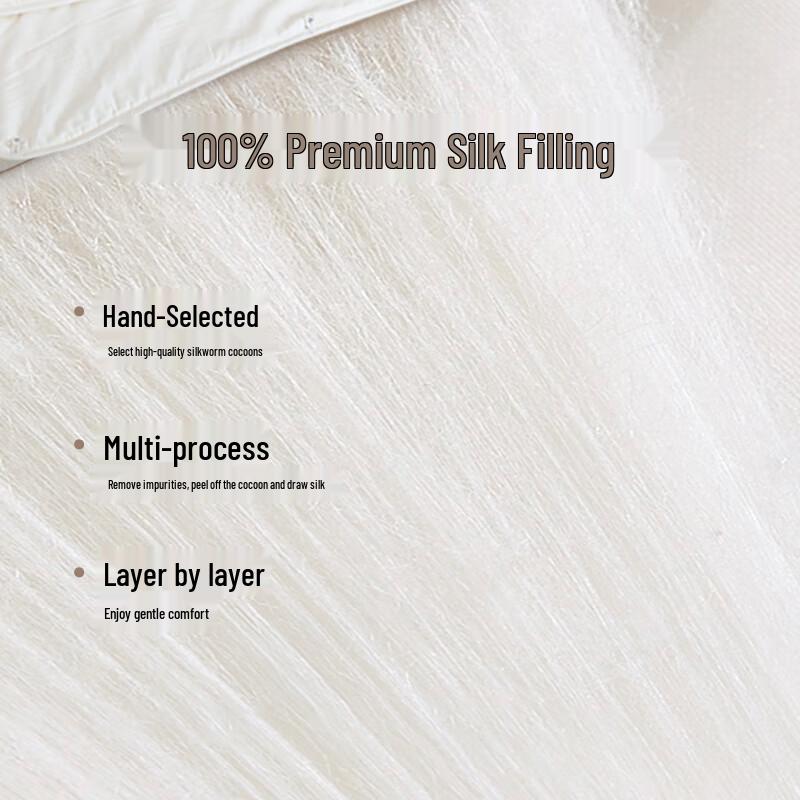 Luolai Kids All-Season Jacquard Cotton Silk Quilt