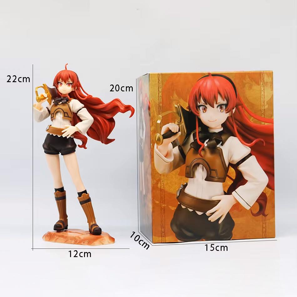 New Mushoku Tensei Jobless Reincarnation Eris Boreas Greyrat Figure Action Sexy Model Doll Toys marin kitagawa liz Poseable Articulated Scale Detailed