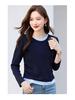 Women's Slim-Fit Long-Sleeve T-Shirt for Spring and Autumn 2026 - Versatile Base Layer or Outerwear.
