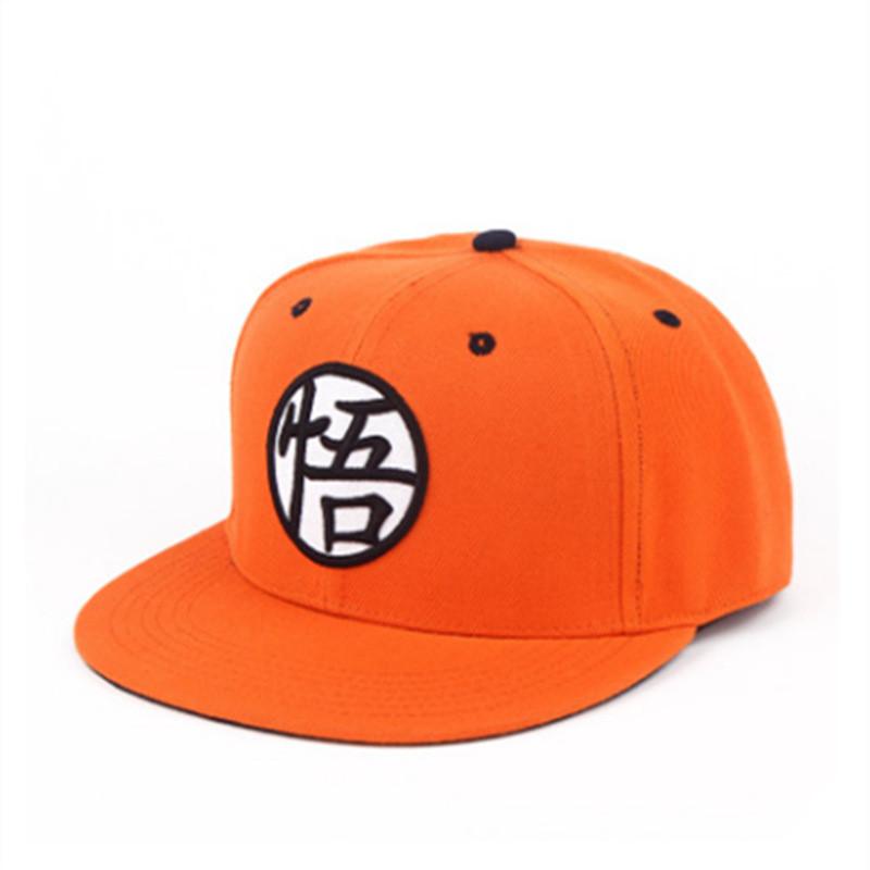 Dragon Ball Baseball Cap With Embroidered Cotton Material Sun Protection For Adults