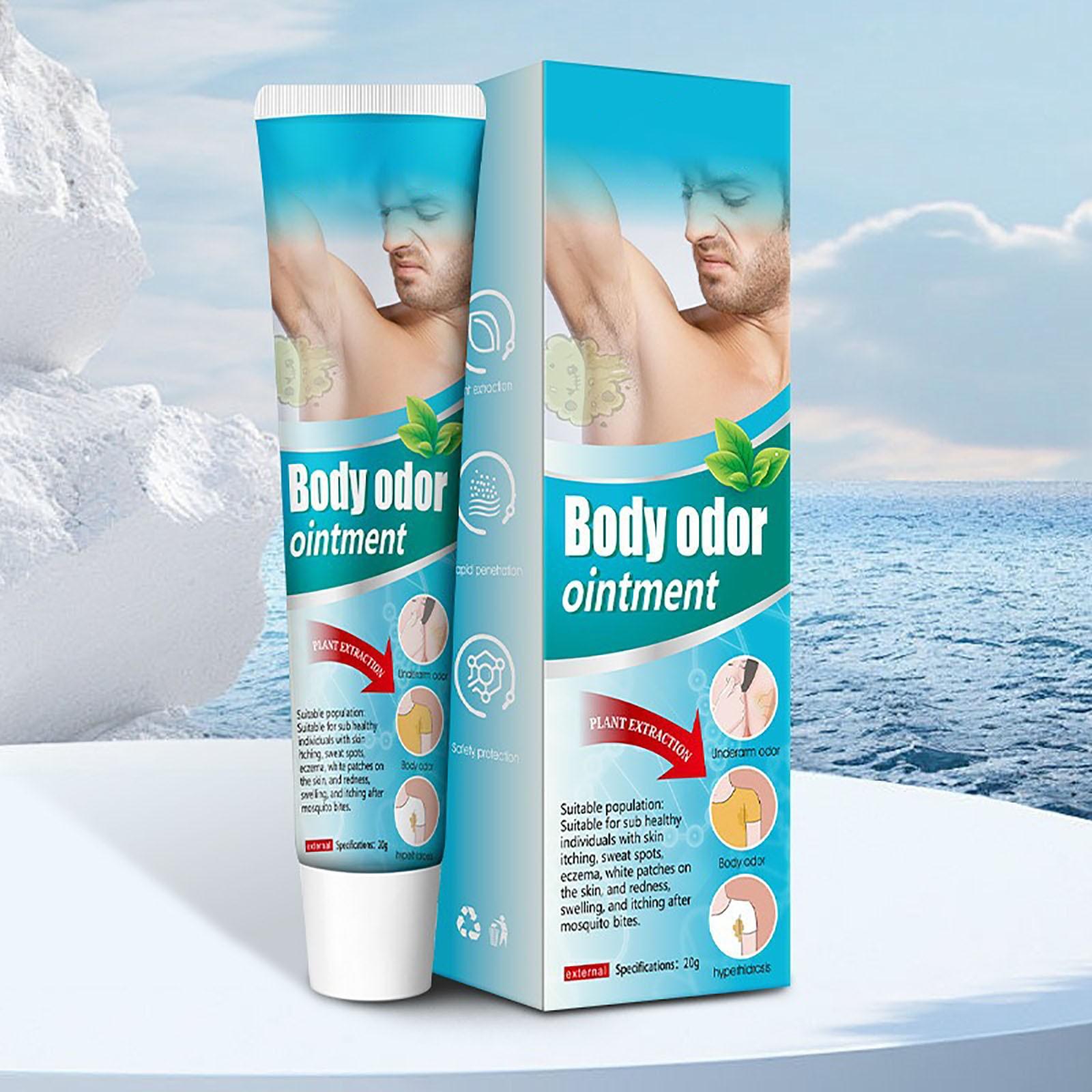 

Крем от запаха подмышек , Растительный запах тела , Долговечный 20г One Size