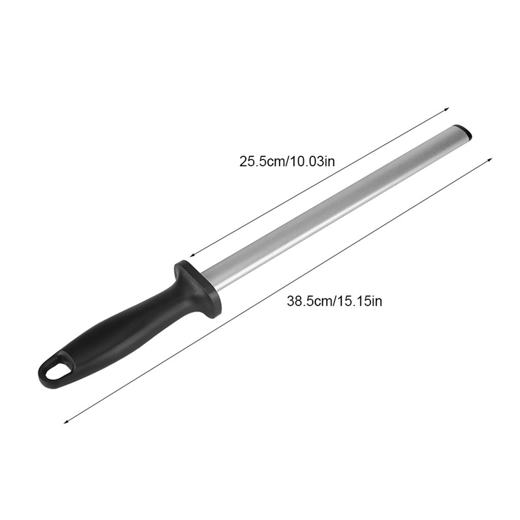 10 tum Professionell Knivslipstål Stång Hem Kök Slipsten Verktyg Köksslip Knivslipstål