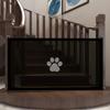 1 Porte de Sécurité Réglable Anti-Saut pour Animaux de Compagnie, Adaptée aux Encadrements de Porte - Facile à Installer Barrière d'Isolation en Maille pour Chien et Chat, Matériau Durable