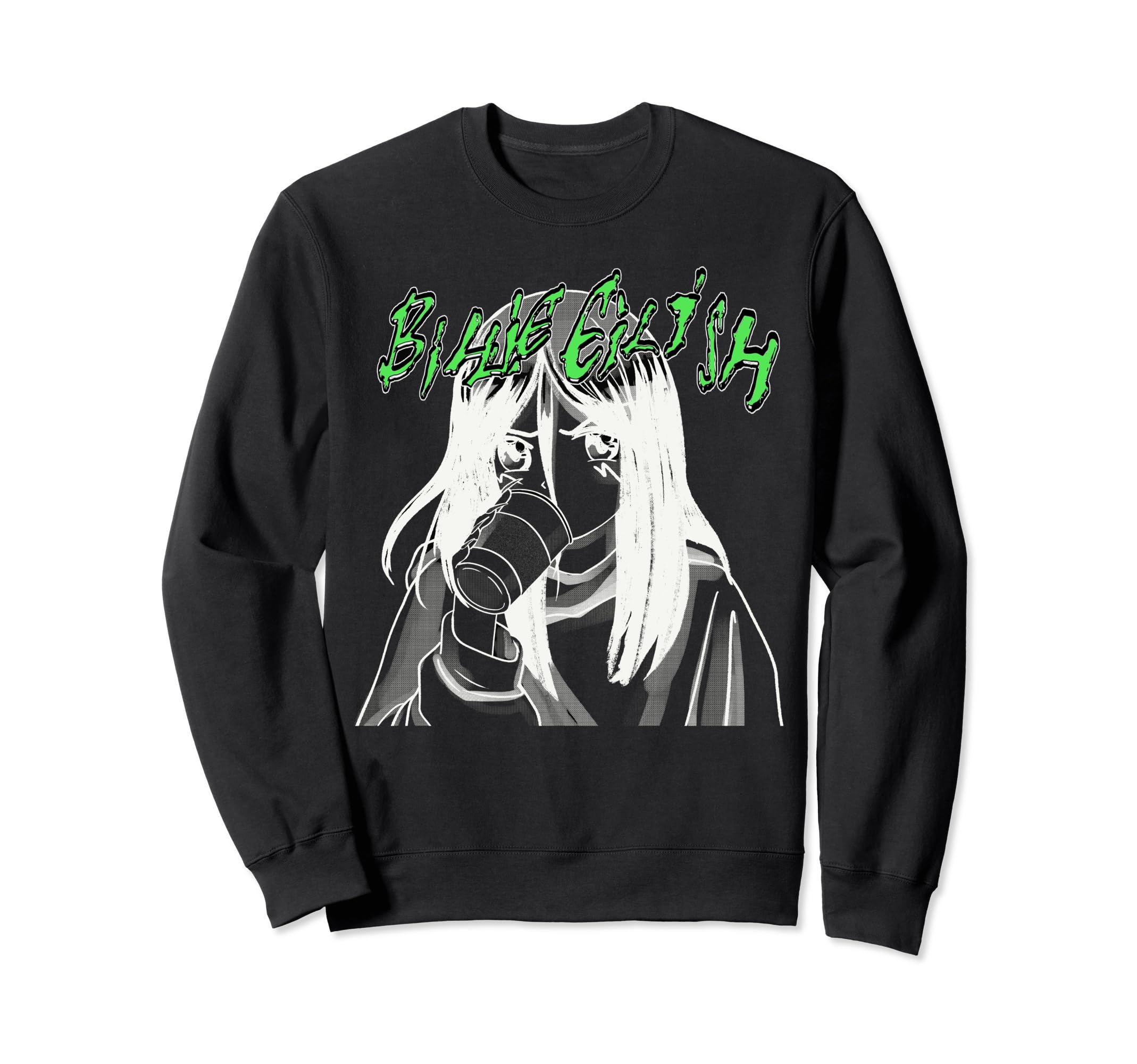 Official Billie Eilish Coffee Anime Sweatshirt