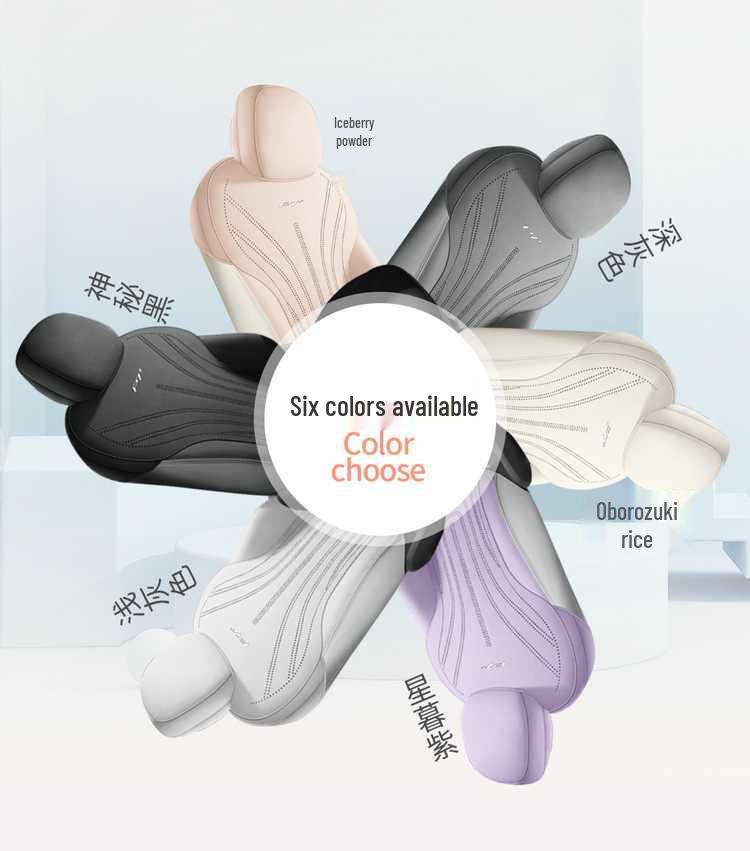 XPeng P7+ Breathable Suede Car Seat Cushions, Semi-Enclosed, All-Season