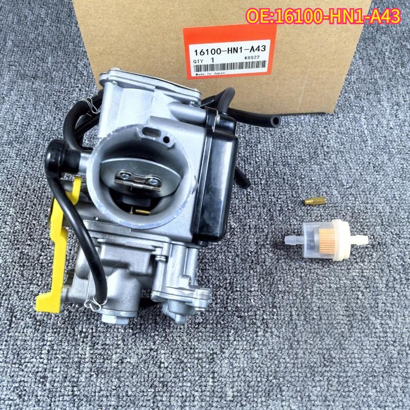 High quality New For 16100-HN1-A43 Carburetor for Honda Sportrax TRX400EX TRX400X TRX 400 Replaces 16100-HN1-A43