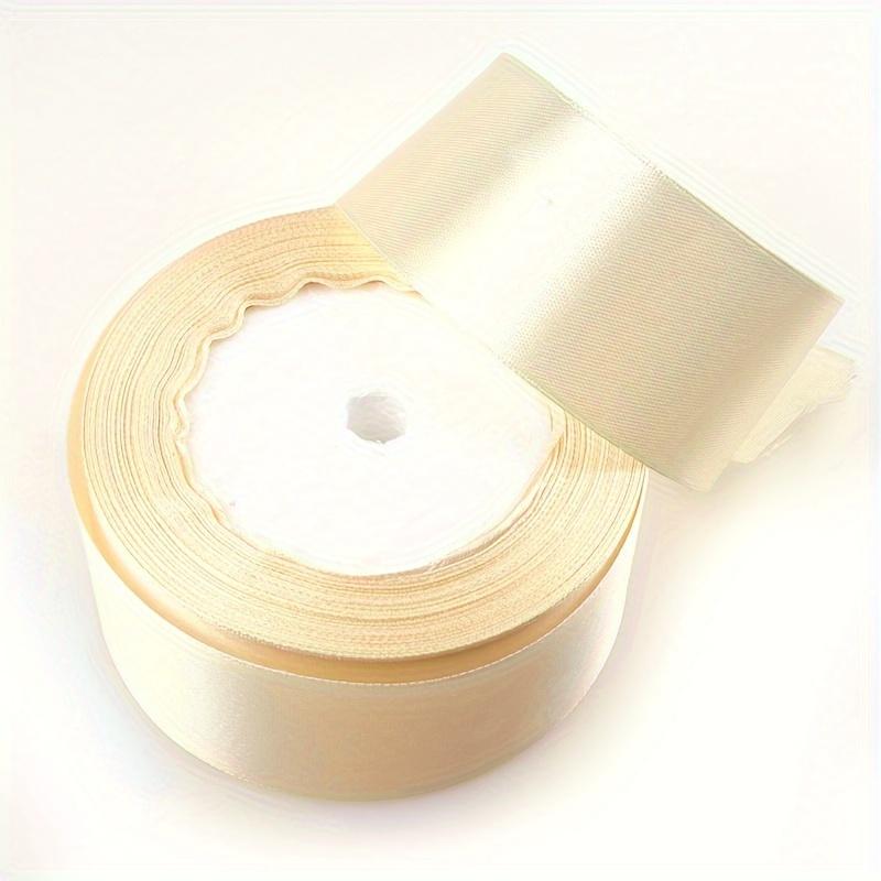 1pc 40mm Satin Ribbon 25 Yards Solid Color Fabric Ribbon for Gift Wrapping Crafts Hair Bows Making Wreath Wedding Party Decoration and Sewing Projects