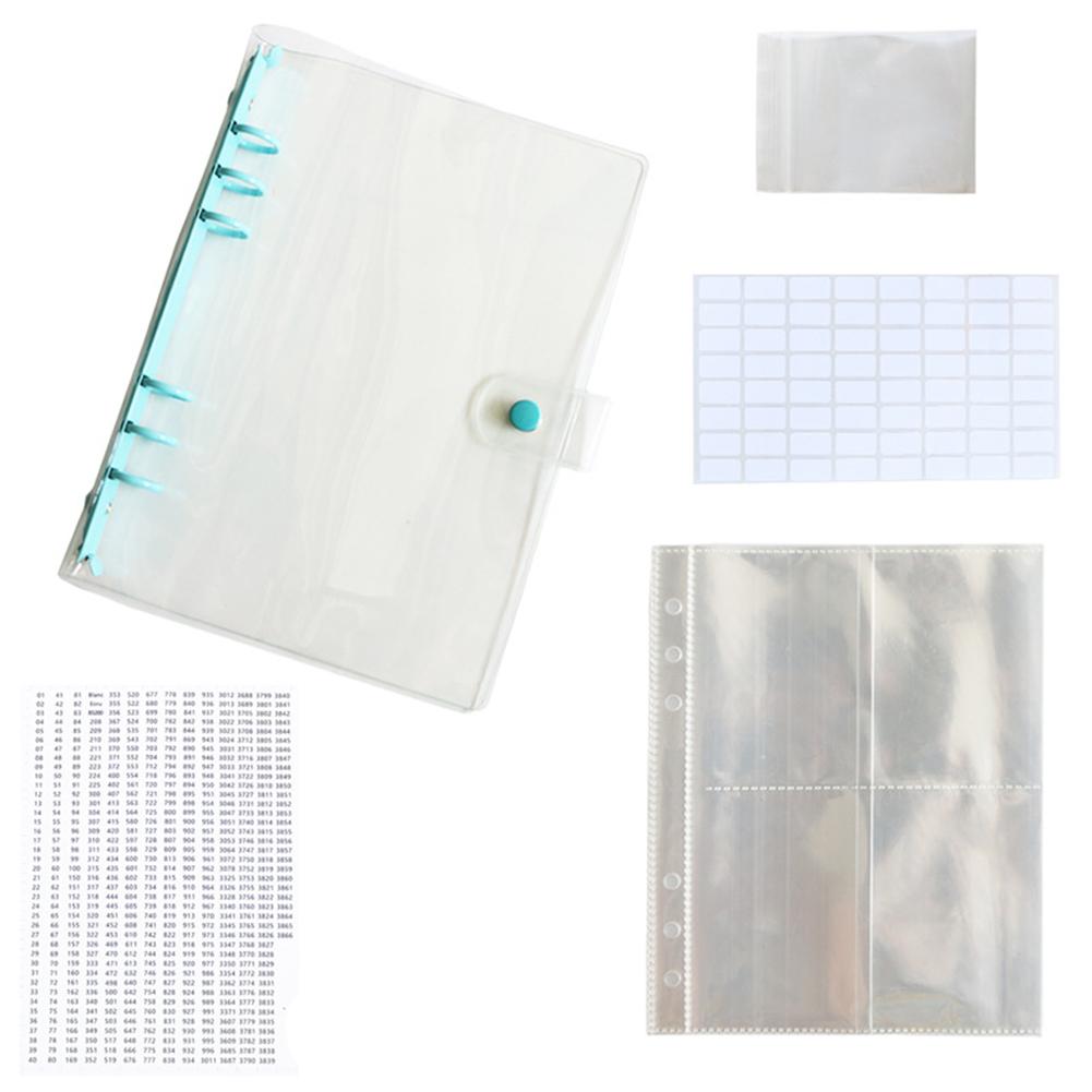 Book Clear Loose Leaf Self Sealing Bags Accessories Storage Pockets Self Sealing Plastic Bags Art Supplies 4160₽