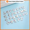 5 Pcs/lot Cute Flower Alphabet Pendants Stainless Steel Jewelry 26 Capital Letter Charms for DIY Necklace Bracelet Earring 2026