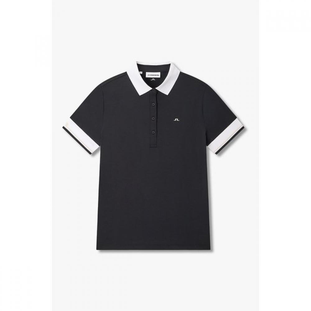 

J.lindeberg 26 S S Women S Golf Polo cyruS 1546126919 blacks/XS