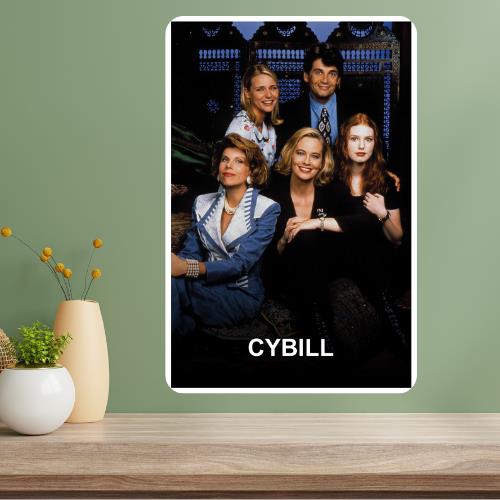 

Cybill Classic TV Show Metal Poster Sign 20x30cm（7.8x11.8inch）