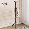 Multi Hook Clothes Rack Stand Coat Hanger High Stability Adjustable Height Easy Assembly Freestanding Clothing Storage Rack