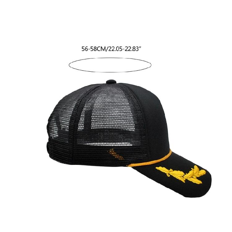 Damen Herren Baseballkappen Hut mit Blattstickerei für Teenager Outdoor Auffälliger Hut