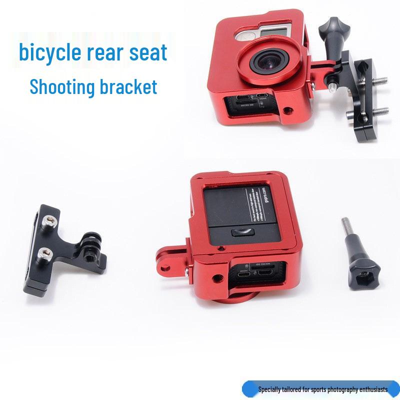 GoPro Hero10/11/12 Compatible Bike Seatpost Mount for Riding