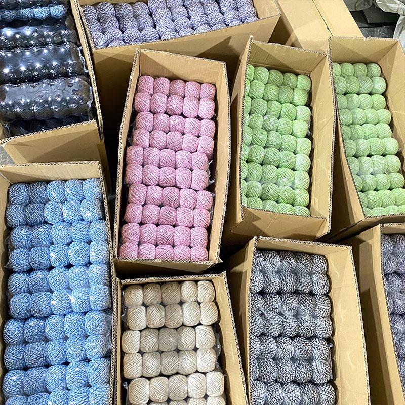 1.5mm Two-Color Cotton Rope for Dragon Boat Festival Rice Dumplings, 8-Strand Thread, Rice Dumpling Leaf Gift, 30g/50g.