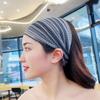 Pearl Organza Hairbands Multicolor Turban Headband Elegant White Hair Cower  Face Wash