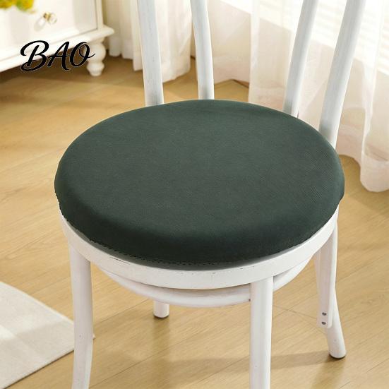 Warm Seat Pad for Household Chairs Memory Foam Chair Cushion, Thickened Dining with Straps, Soft Cushion Daily Use Non-Slip Backing, Washable