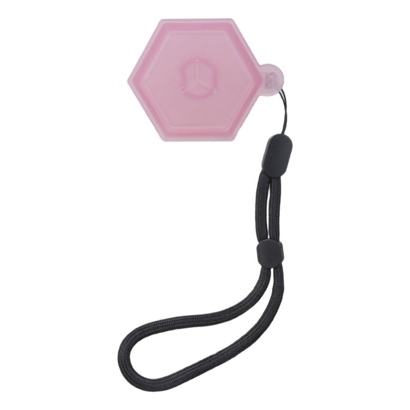 Fruit Scent Pods Storage Box Portable Protective Scented Pods Case With Hanging Rope Fragrances Pods Storage Box розовый