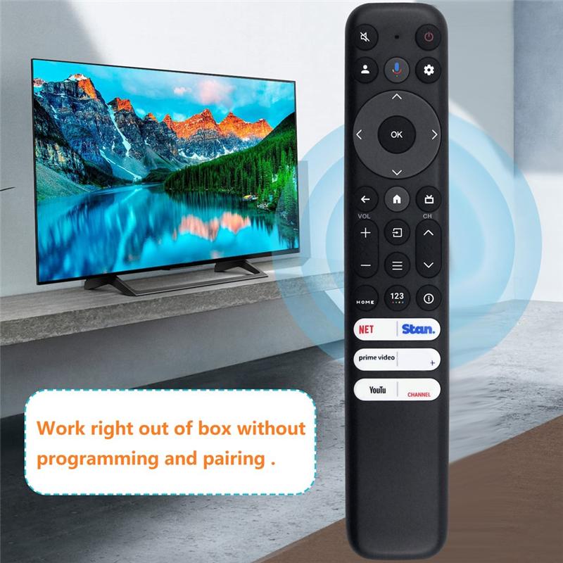 ABUO-Replacement Remote Control For TCL TV Model RC813 FAB1 RC813 FAB1 Remote Control