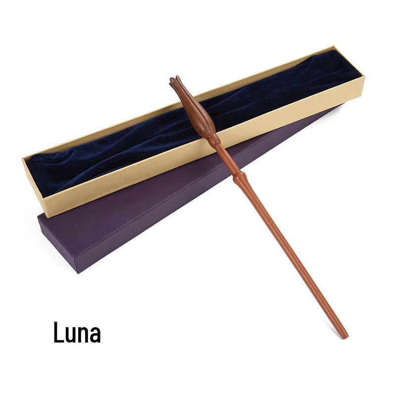 Harry Potter Magic Wand with Metal Core in Purple Box - Halloween Scepter