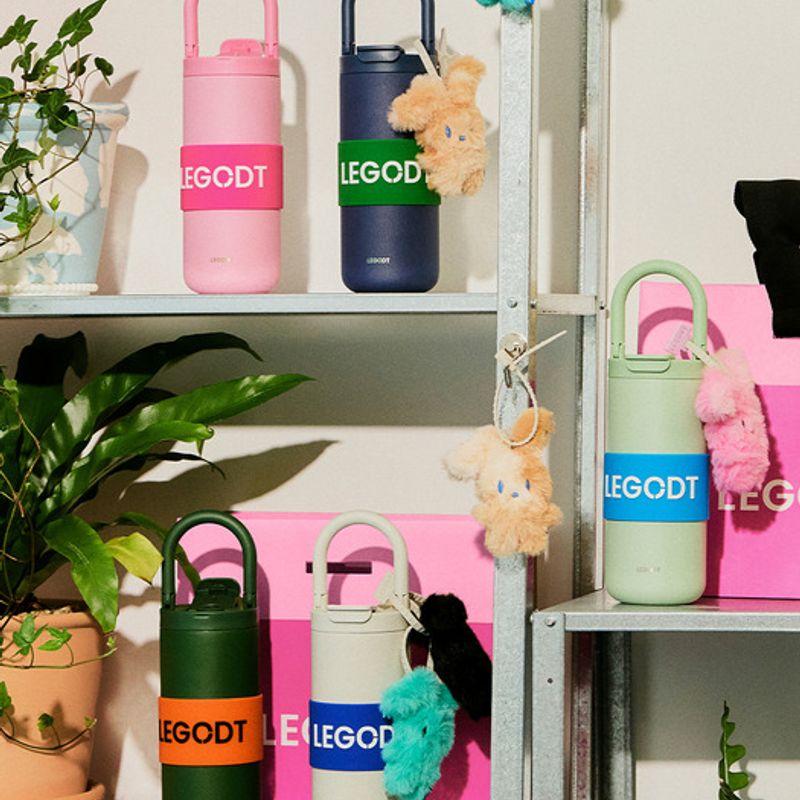 LEGODT Lego Loop Tumbler Multi 600ml + Keyring (Bunny)