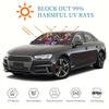1Pcs Universal Classic Car Windshield Sunshade UV Rays Heat Blocker Keeps Vehicle Cool Unique Design Fit Sedans SUVs Trucks RVs