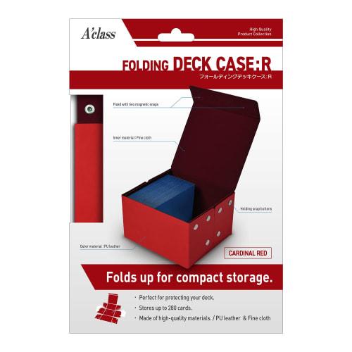 Acras Folding Deck Case: R Cardinal Red