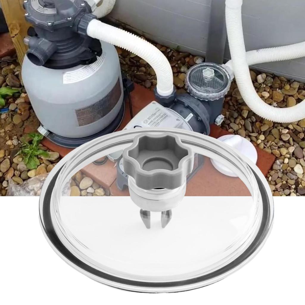 Leaf Trap Cover For IntexSF80110-1 Pool Sand Filter Pump And Combo Parts, Swimming Pool Cleaning Cover Lid