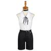 Anime Reze Cosplay Damen Kostüm Bo-mb Shirt Outfits Krawatte Kurzer Hals Reze Perücke Halloween Kleidung
