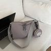 Simple Solid Color Large Capacity Lightweight Women Casual Crossbody Bag For Daily Use
