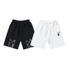 1197 Off-White Lente/Zomer Nieuw OW Olieverf Pijlpatroon Bedrukt Casual Losse Shorts voor Mannen en Vrouwen