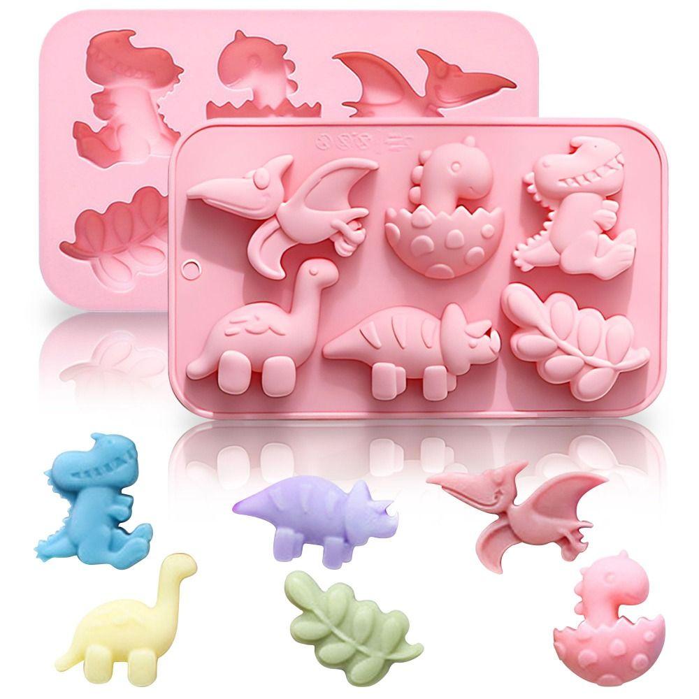 Heat-Resistant Cake Mold Food-Grade Chocolate Mould Dinosaur Silicone Mold  Pastry Making