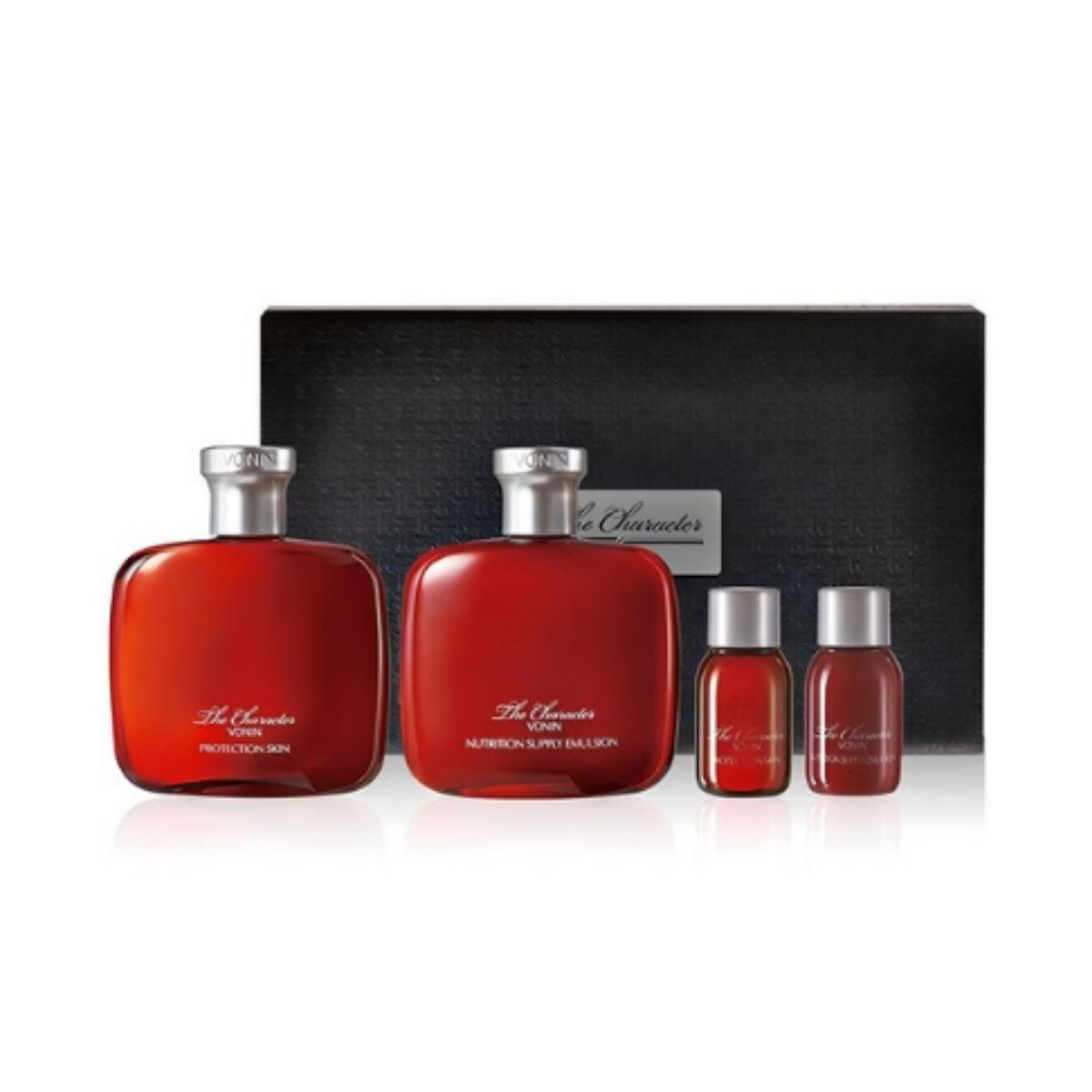 

Bonin The Character Базовый мужской комплект из 2 предметов — Кожа (тонер) 140 мл + Эмульсия 140 мл — 1 набор