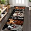 1Pcs Anti Fatigue Kitchen Rugs, 1Pc Cute D Print Waterproof Non-Slip Thick Cushioned Kitchen Mat Heavy Duty Comfort Standing Mat