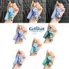 Xiao Venti Qiqi Keqing Keyring Bag Pendant Cosplay Xmas Gift For Genshin Impact Fans