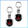 For Mitsubishi Lancer 7 8 I200 Pajero Montero Sport Outlander ASX Mirage Eclipse Car Key Chain Keyring Pendant Metal Keychain Holder Accessories