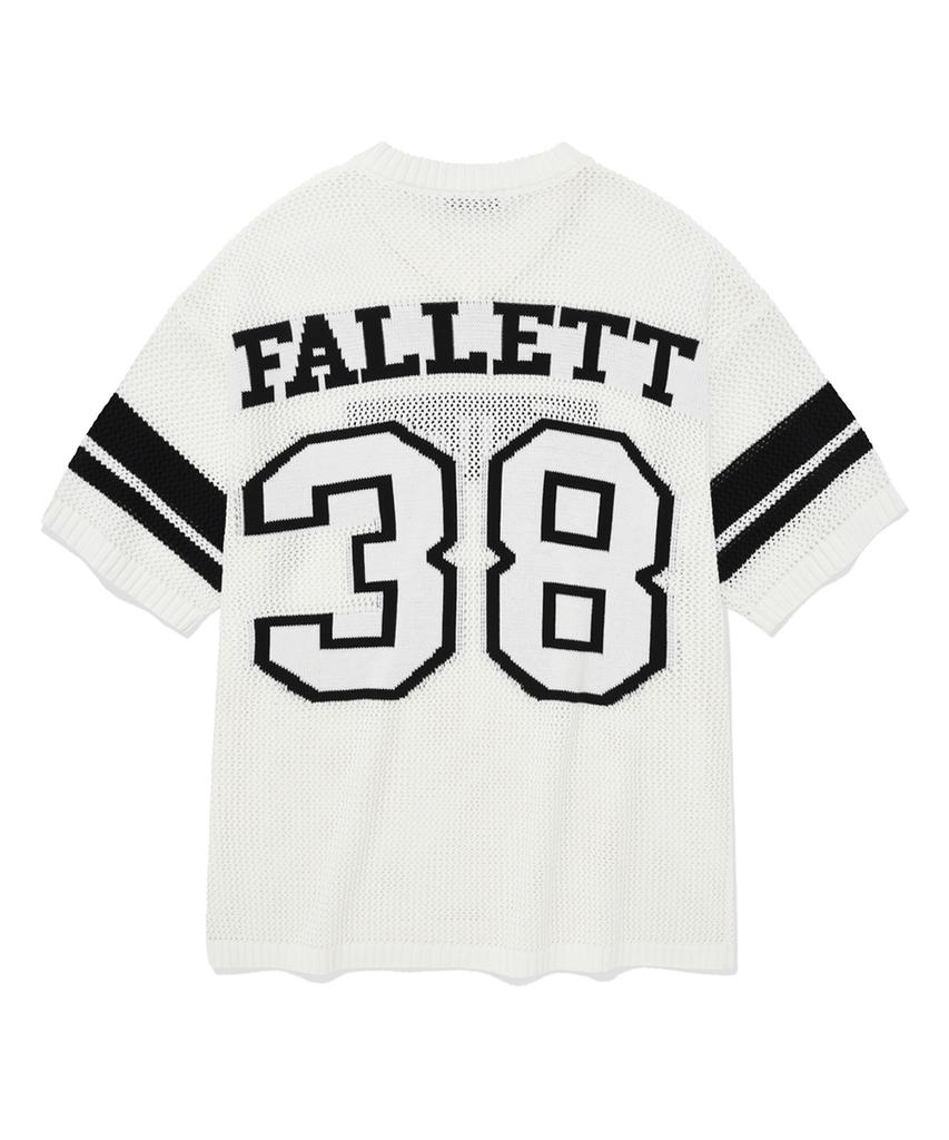 FALLETT Sports Club Football Knit White