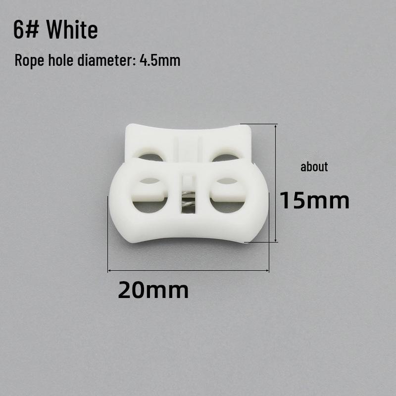 Snur elastic pentru copii, cataramă pentru nas de porc cu două găuri pentru jachete, pantofi și pălării