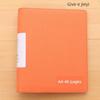 Large Capacity Leather Perforated Loose-Leaf Contract Folder