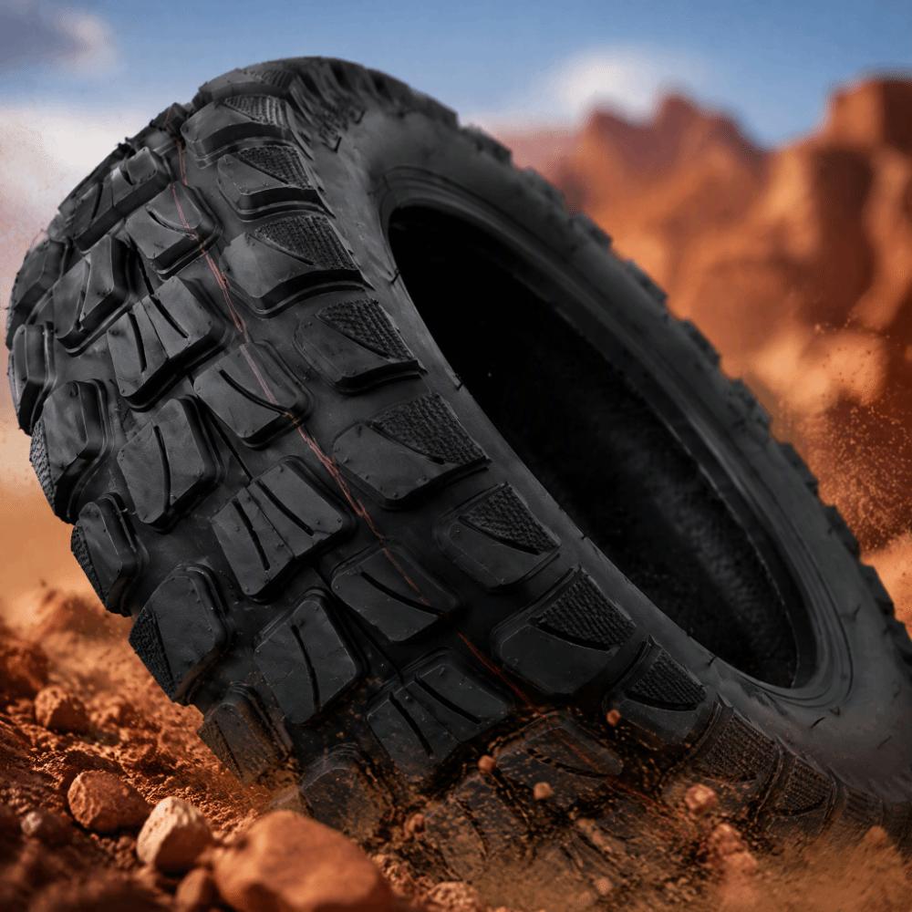 Thickened Rubber Off-Road Tubeless Tire Puncture Resistant 10 Inch Scooter Tire Outdoor Riding